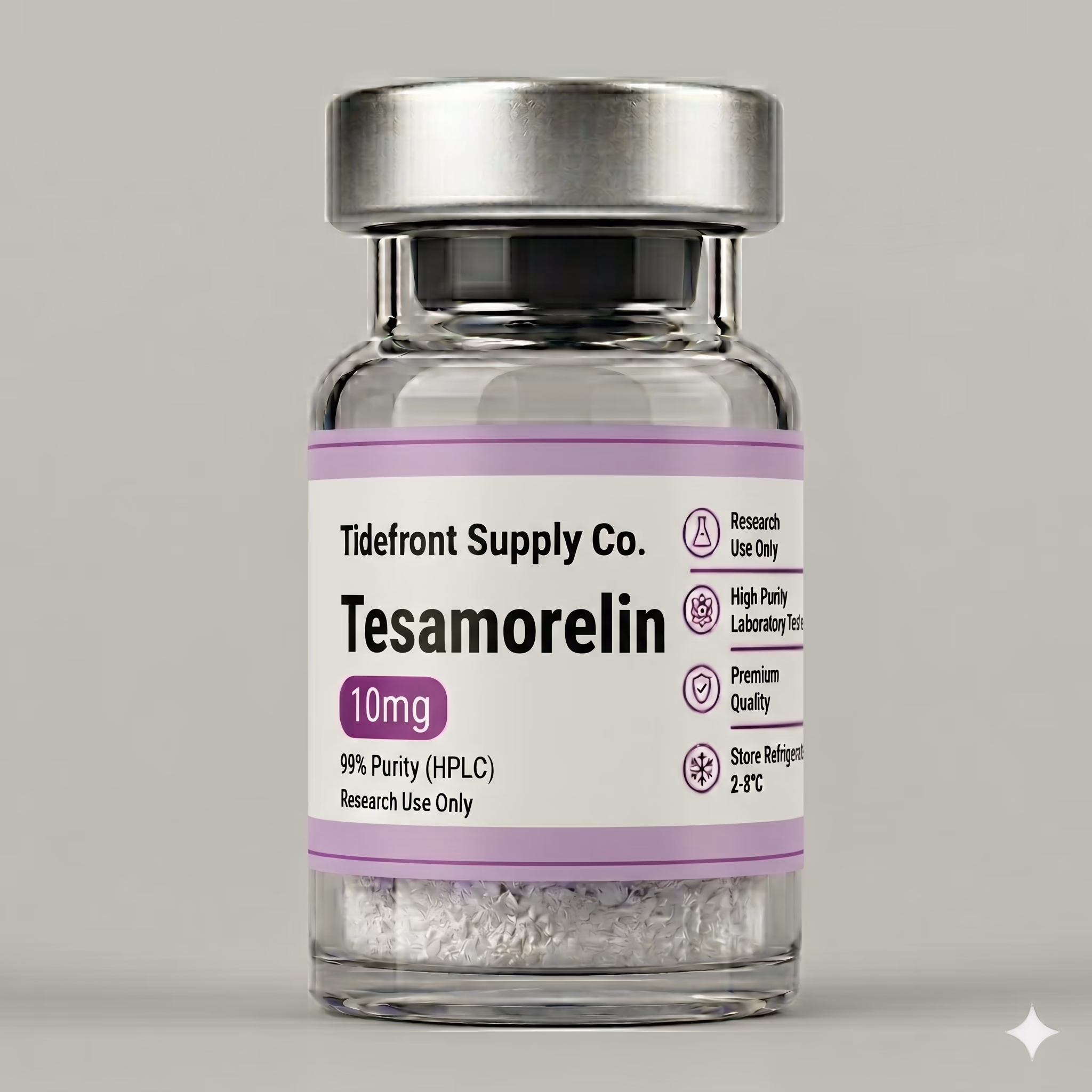 Tesamorelin 10mg + Ipamorelin 5mg